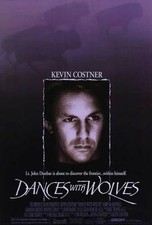 DANCES WITH WOLVES Movie POSTER 27x40 Kevin Costner Mary McDonnell Graham Greene