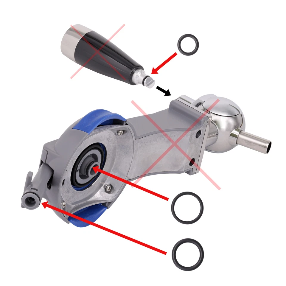 Set O-Ring Dichtung für Philips Perfect Draft 6L Bier Zapfanlage HD 3600 - 3720 - Bild 2 von 4