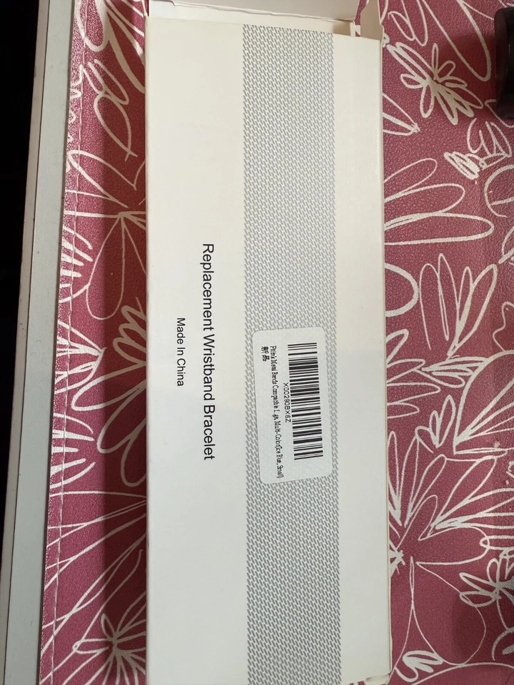 NOVA FAIXA FITBIT AZUL TURQUESA - PEQUENA - NOVA NA CAIXA - Imagem 4 de 4