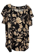 NWT Womens Cold Shoulder Top Shirt Blouse Plus Size 2X 2XL