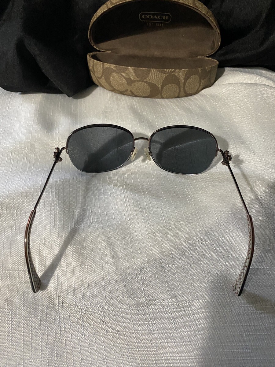 Coach Eyeglass Frame Rimless Swarovski Butterfly Bling Kylie  display picture 2