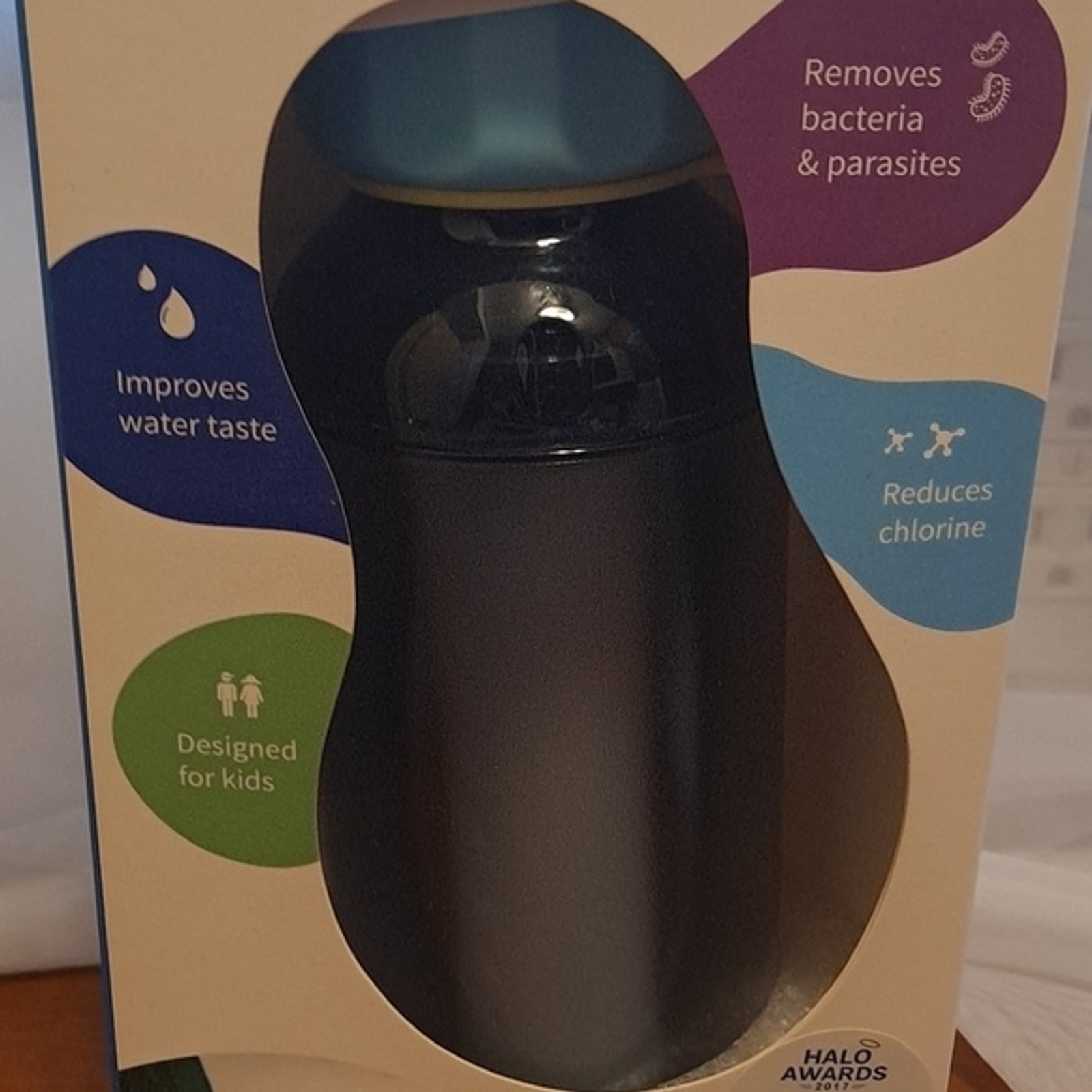 Lifestraw Kids Baby Purifying Safety Hiking Water Bottle with 2 Stage Filter