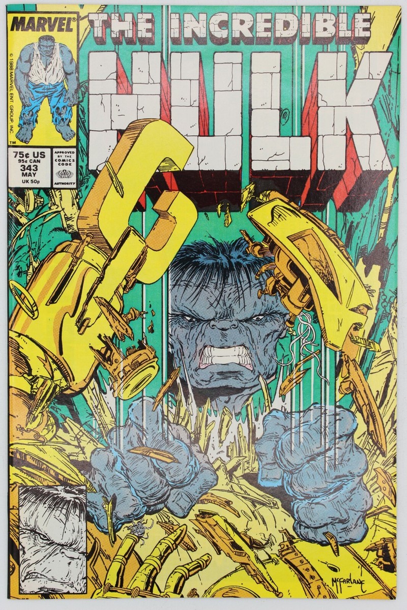 Incredible Hulk # 343 - Todd McFarlane cover & art | eBay