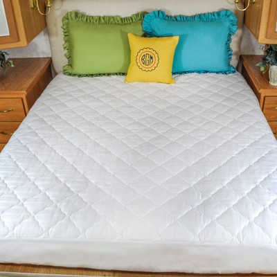 34X75 Bunk Mattress Pad (Cover) For Camper, Rv, Motorhome Single Bed (808715900031)