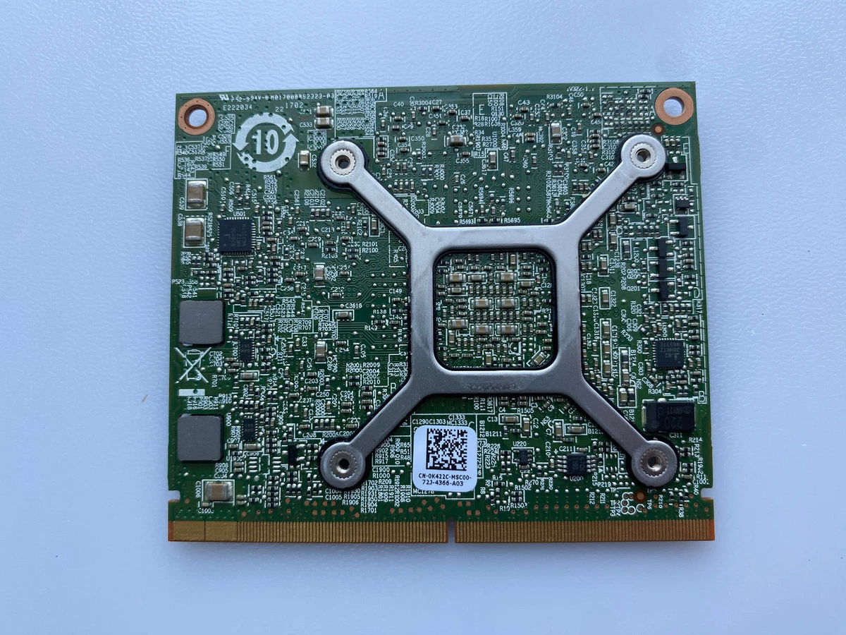 AMD Radeon R9 M375X 2GB Video Graphic Card Adapter 0K422C Dell