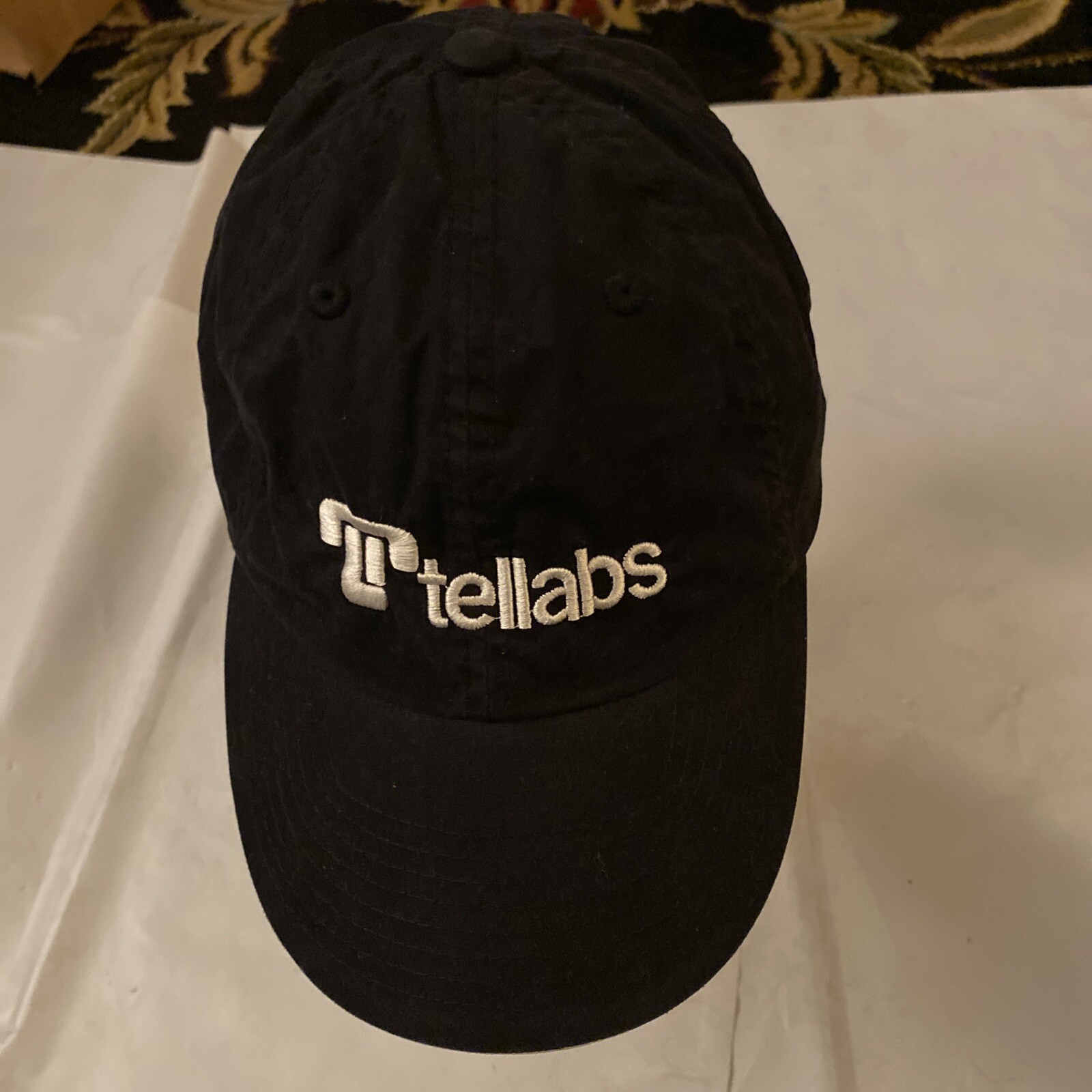 PING hat lightweight black adjustable cap Tellabs - image 1