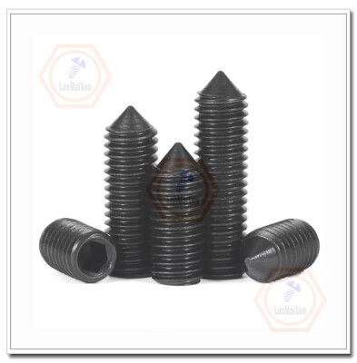 M2 M2.5 M3 M4 M5 M6 M8 TO M16 Alloy steel Cone point Grub screw Bolt Hex Socket