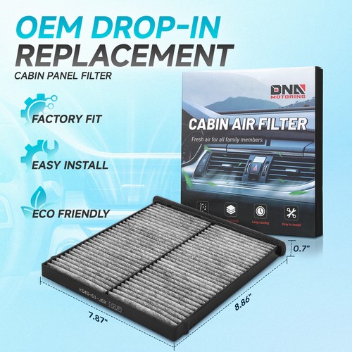 For 2013-2024 Mazda 3 6 CX-5 Drop In A/C Fresh Cabin Air Filter Replacement 2Pcs - Picture 5 of 6