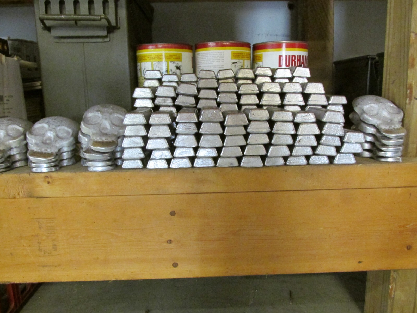 Lead Ingots 10lbs Plus-- Cleaned--- Fishing Weights or Bullet Castings