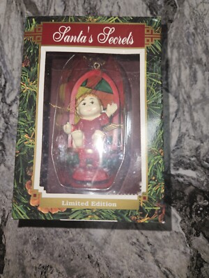 Santa's Gallery Christmas Tree Ornament Limited Edition Angel