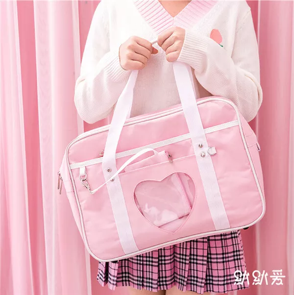 kawaii Japanese Sweet Lolita Uniform Preppy style School Bag Shoulder Handbag 1X
