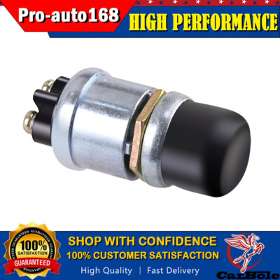 Universal 50A Push Button Ignition Key Starter Switch 12V For Car Marine Engine