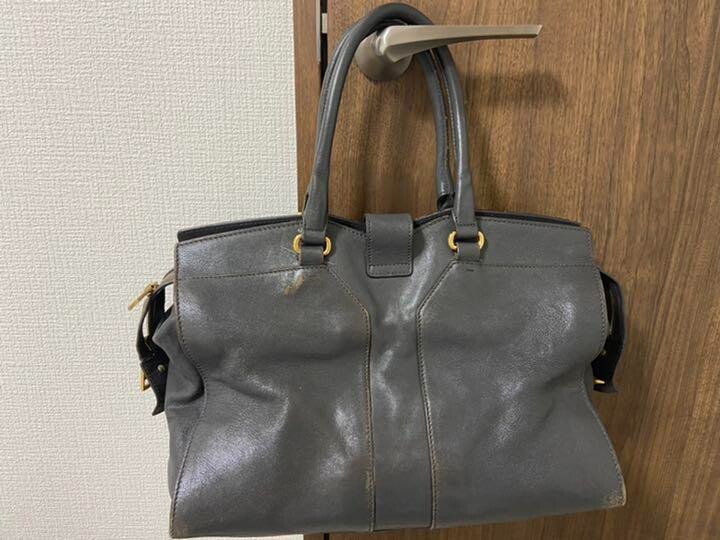 Borsa a mano YVES SAINT LAURENT YSL Cabas Chyc 2WAY tracolla nera buona