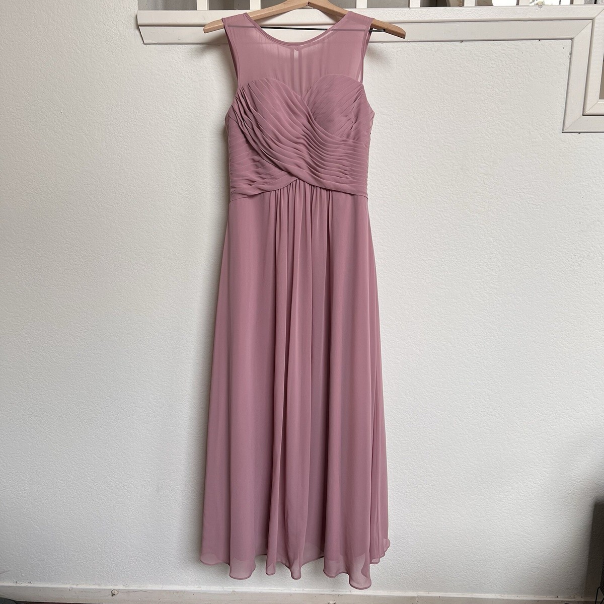 Azazie Bridesmaid Dress, Dusty Mauve, Size A6 (M); Used once, Dry clean | eBay Azazie Bridesmaid Dress, Dusty Mauve, Size A6 (M); Used once, Dry clean | eBay