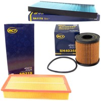 Inspektionspaket Filterset SCT FüR Citroen C8 Lancia Phedra Peugeot 807 2.0