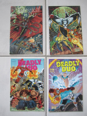 US Deadly Duo 1,2,3,4 Komplett * Image 1995 * Erik Larsen mit Savage Dragon uva