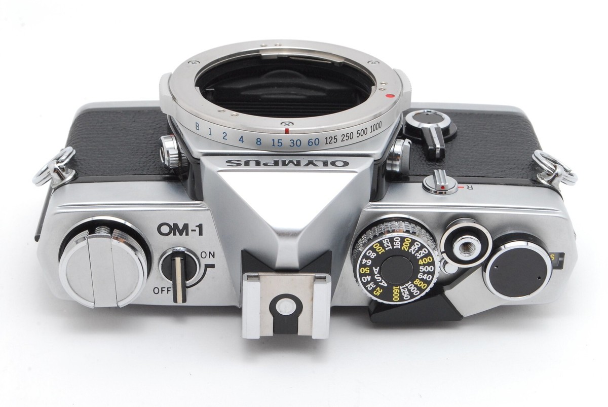フィルムカメラ Olympus OM-1 Silver + F Zuiko 50mm F1.4 🎦[Exc+5] Olympus OM-1 Silver 35mm SLR Film Camera G.Zuiko