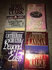 🔥 4 Book Lot Catherine Coulter Lord of Falcon Ridge Beyond Eden Tender Malice