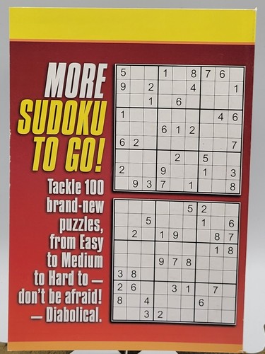 Sudoku To Go Volume 135 Jan 2021 4 Skill Levels Soap Opera Digest 