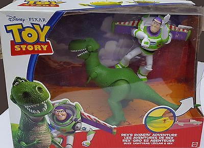 Disney Pixar Toy Story Roarin' Laughs Rex Figure