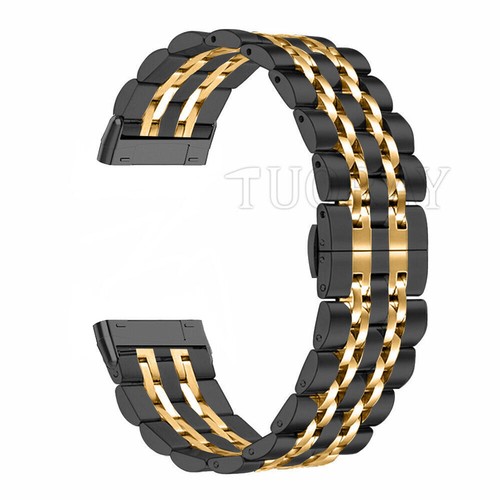 Herren Metall Uhrenarmband Armband für Fitbit Versa 4 Versa 3 Sense 2 / Sense Armband - Bild 5 von 27