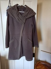 Et Dieu Crea La Femme Coat.size14.42.exc Cond.quirky.boiled Wool.lined.