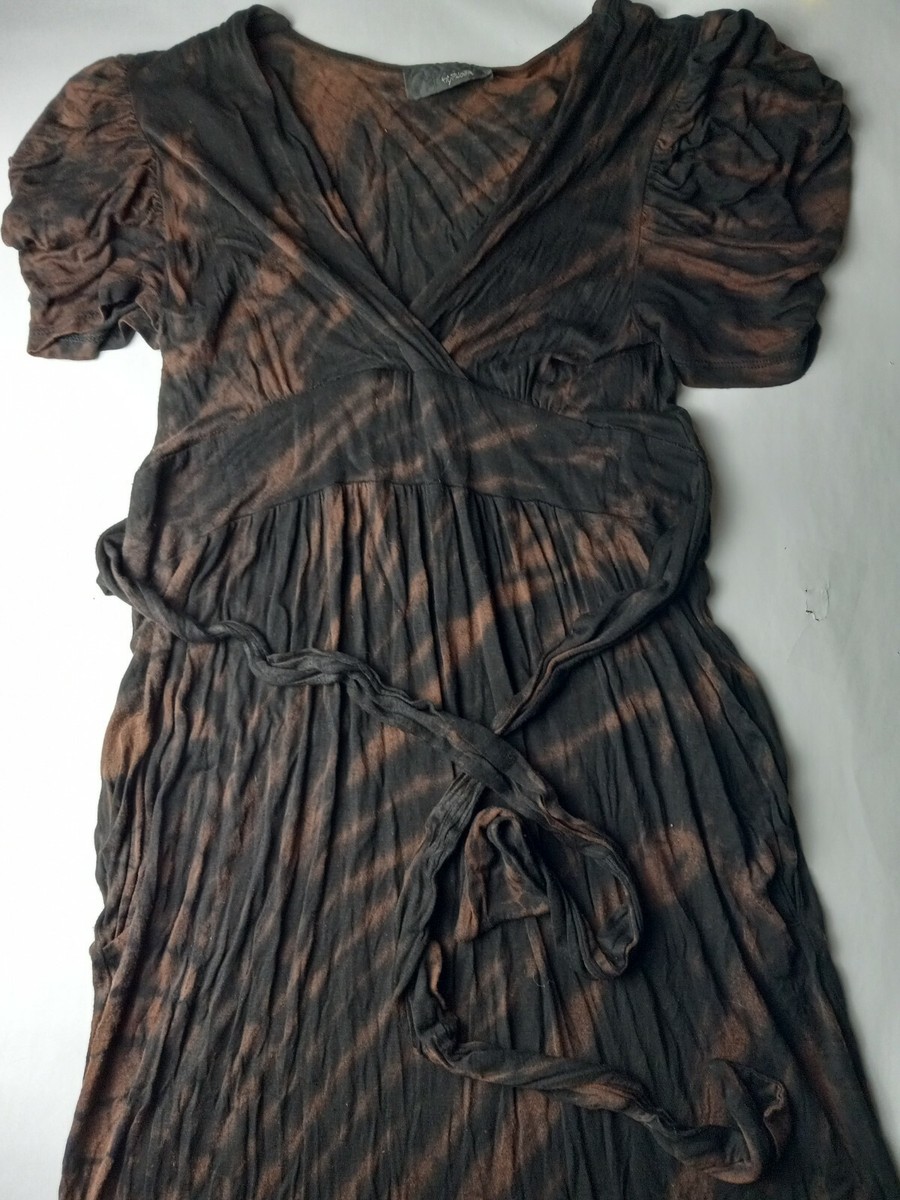 brown swirl dress Lorelai Halter Knit Maxi Dress