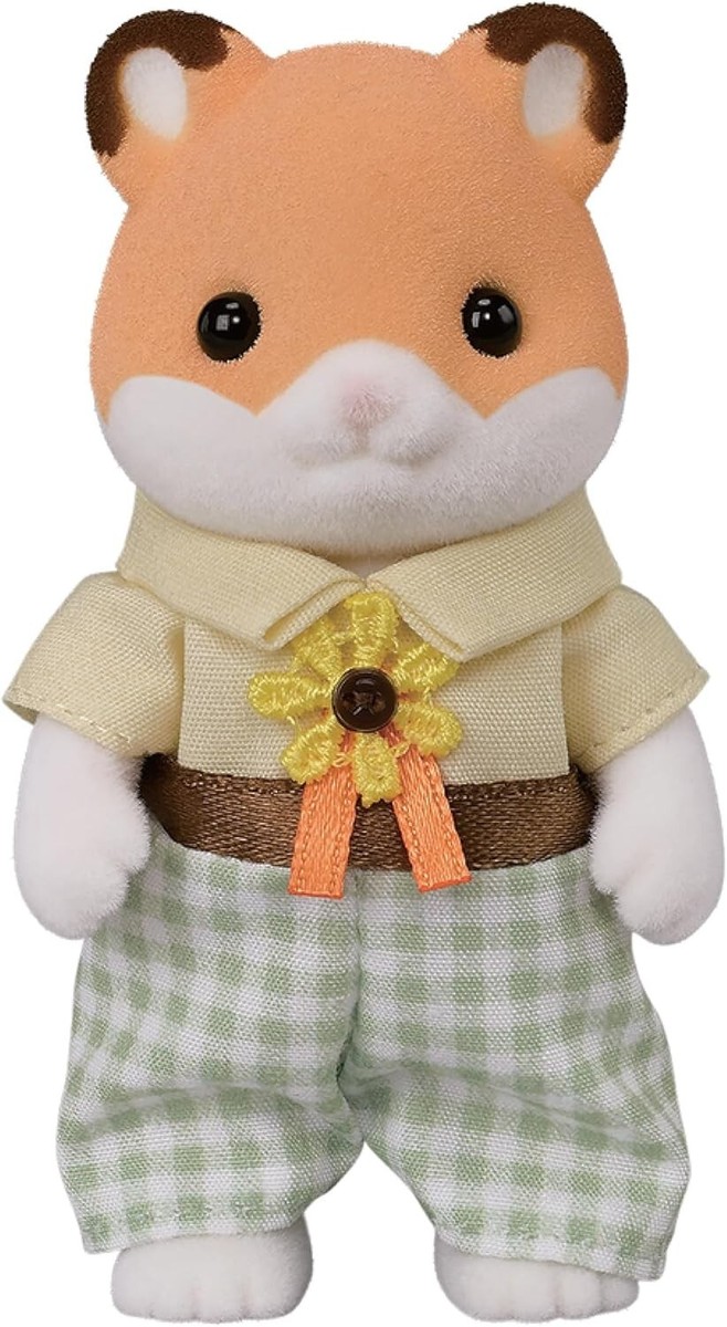 Sylvanian Families Sunflower Hamster Family FS-61 Calico