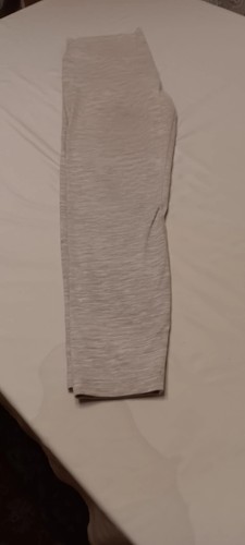 Lululemon Leggings Womens 12 High Waist Crop High Rise Black/Gray Pullon - Picture 9 of 10