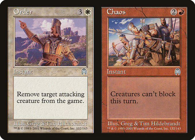 Order // Chaos NM, English MTG Apocalypse