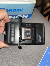 Vintage Monami Chinon 35mm Red Point And Shoot Camera - Tested