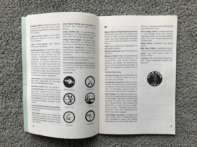 BOY SCOUT - 1981 THE LANGUAGE OF SCOUTING BOOKLET * | eBay