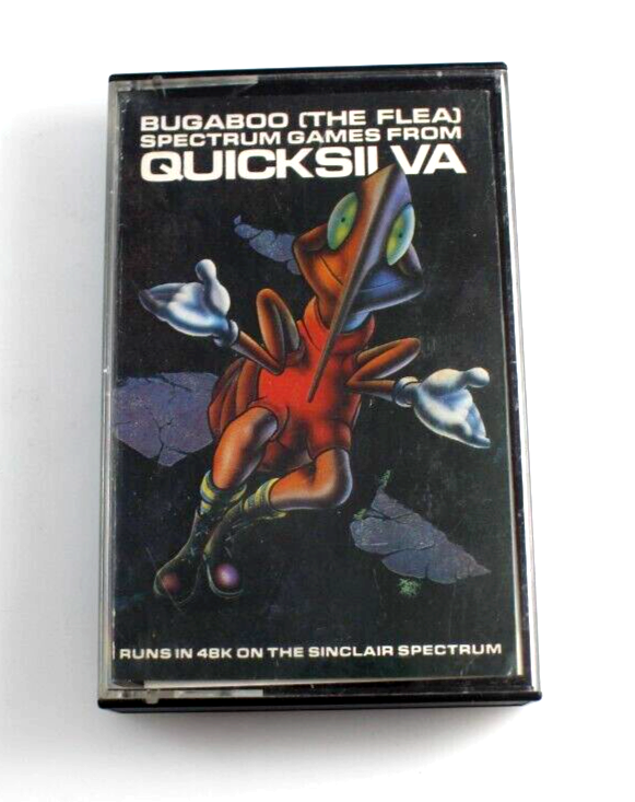 ZX SPECTRUM Vintage Game Bugaboo The Flea 1983 Quicksilva