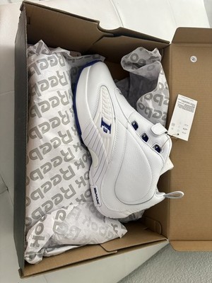 Reebok Answer IV Free Agency White Purple Men's Shoes Sneakers 100033884