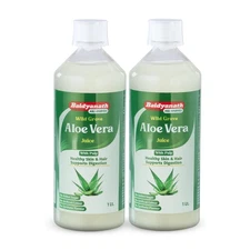 Baidyanath Aloe Vera Juice 1L x 2 | Digestion, Liver, Weight Loss Support