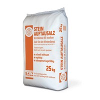 6X Steinauftausalz Kornklasse M | Sack (25 Kg)