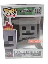 Funko Pop! Minecraft Flaming Skeleton #326 Target Exclusive