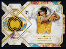 Topps BUNT 2025 Diamond Icons Rookie Nick Kurtz Relic. Athletics. SR DIGITAL
