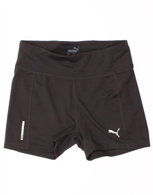 Puma Mädchen Sport Shorts 8-9 Jahre schwarz Nylon FA78