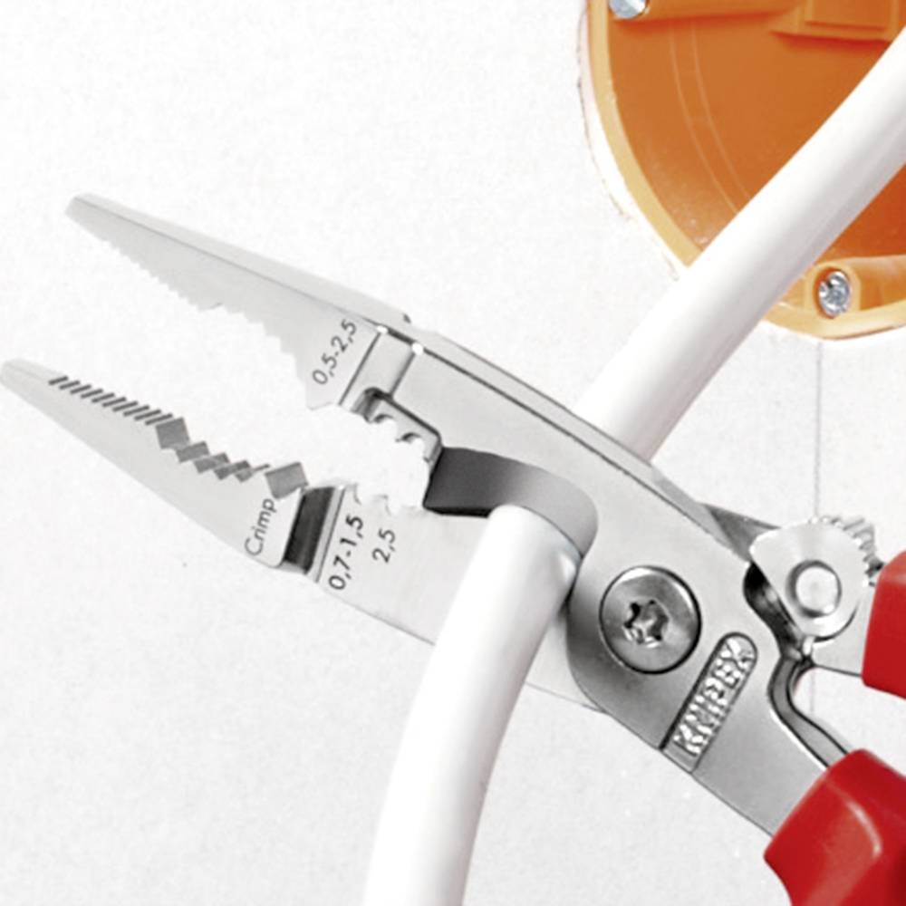 Pince pour installations électriques Knipex 13 81 200 de 200 mm - 4