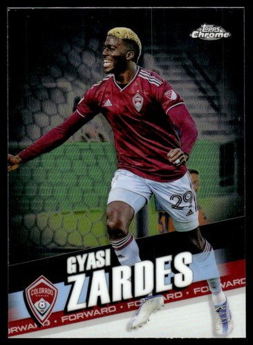 2022 Topps Chrome MLS Gyasi Zardes #79 card