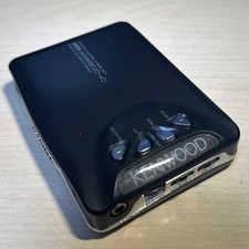 Kenwood CP-Q5 Black Portable Stereo Cassette Player Overhauled Tested  Working