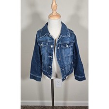 Blue Denim Jacket Girls Size 6 Squeeze - Everyday Classic