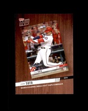 2020 Topps #BTN-3 Juan Soto Washington Nationals Best of Topps Now