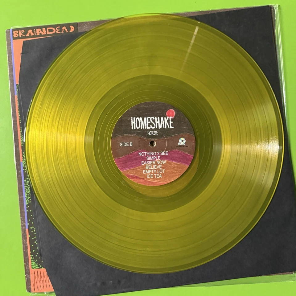 Homeshake – Horsie LP Sun Yellow Vinyl Indie Pop Lo-Fi 2024 Electronic Rock US - Image 4 of 4