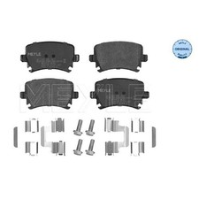 Satz Bremsbeläge Bremsklötze hinten für Seat Leon 1P1 Toledo 3 5P2 | 24180361
