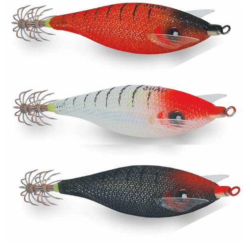 DTD NANO Bukva Calamari Jig Calamari Pesca Mare Eging Barca 1.5 2.0 2.5 - Foto 5 di 17