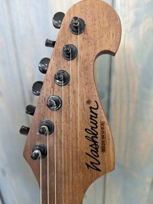 RARE 2002 Washburn NX6 USA Ebony Paduak Hardtail N4 Electric