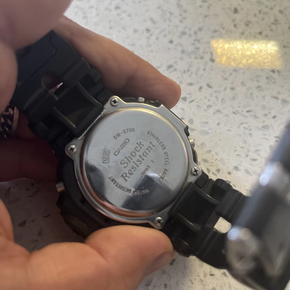 Raro 1995 Casio G-SHOCK DW-6700 (1230) Skyforce Doble Sensor Alti-Thermo Japón T Foto 4 de 4