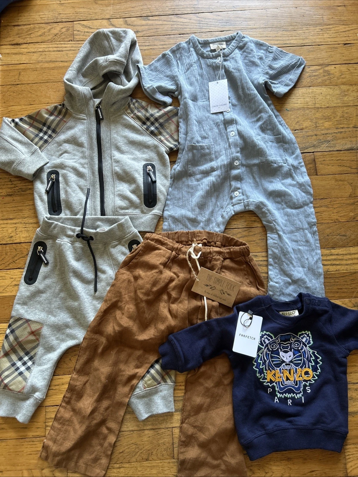 Kids Clothing Lot Burberry Kenzo Simple Folk Louise Louise 6M 2-3 Yrs